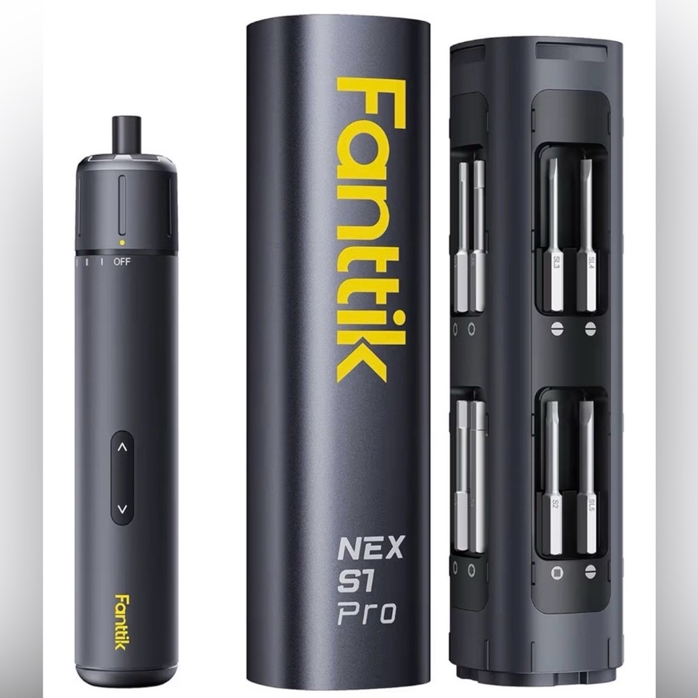 Fanttik Cordless Screwdriver S1 Pro 16 Bits Professional Steel New Sealed